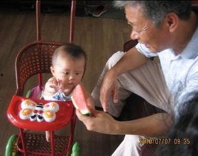 爷爷吃西瓜阿瓜,阿瓜的故事